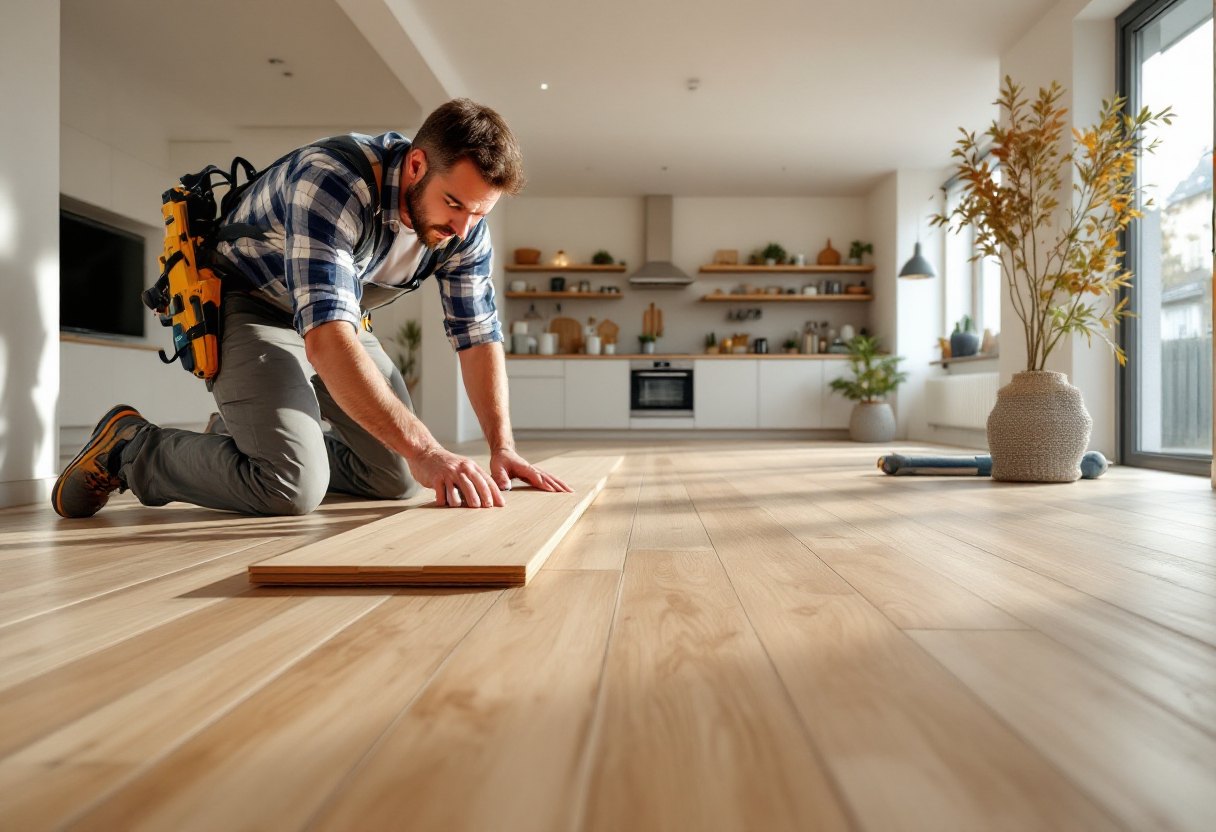Pose de parquet massif dans un logement neuf à Schaerbeek : guide pratique pour construire sur du solide