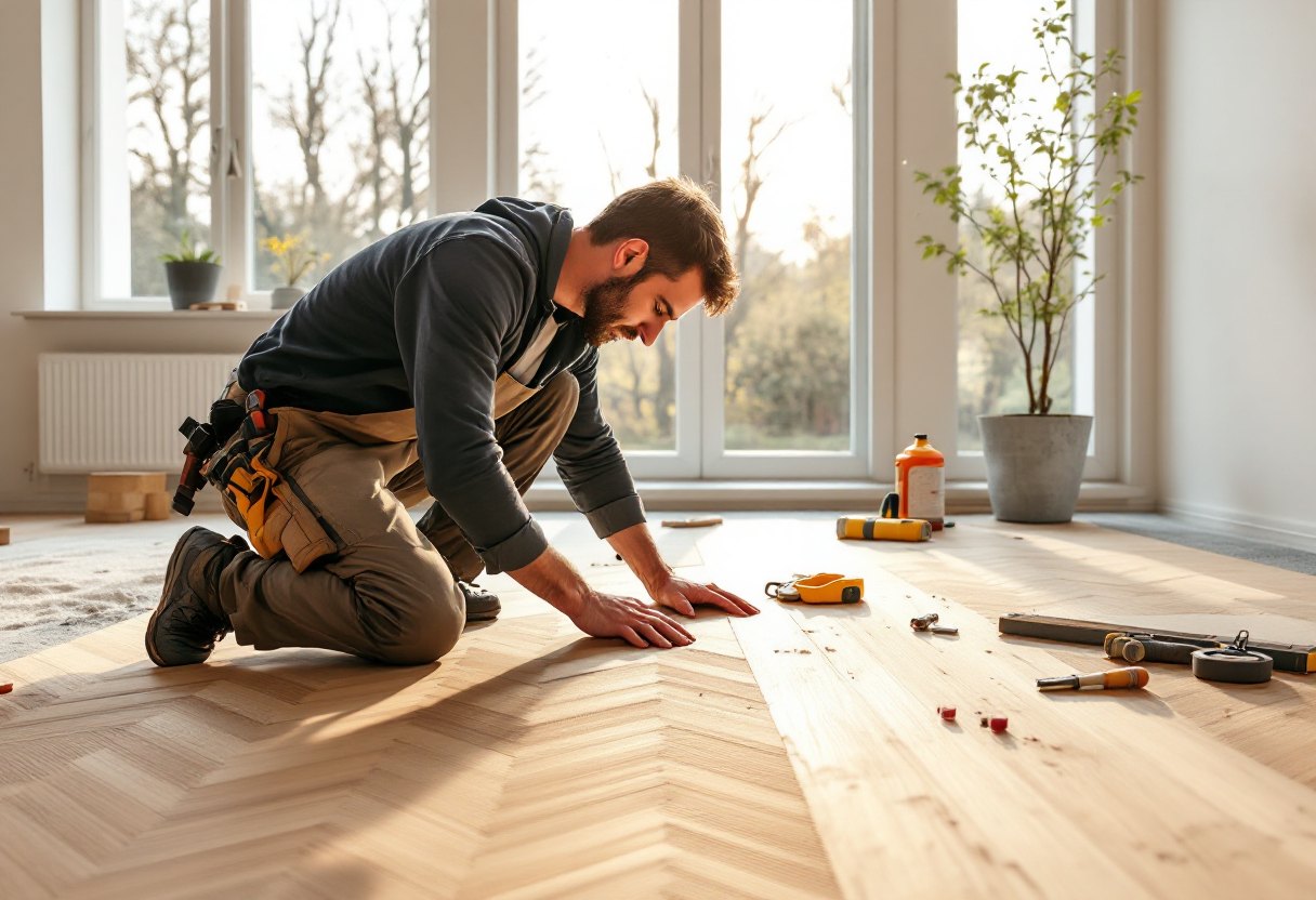 Parquet dans un logement neuf à Woluwe-Saint-Pierre : choisir, poser et protéger vos sols en bois dès la construction