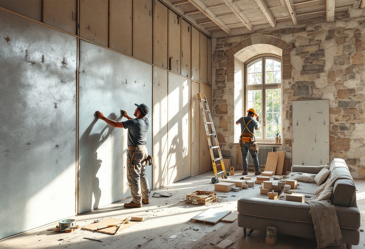 Rénovation complète d'un appartement ancien à Ixelles : comment gérer tous les corps d'état avec un seul entrepreneur ?